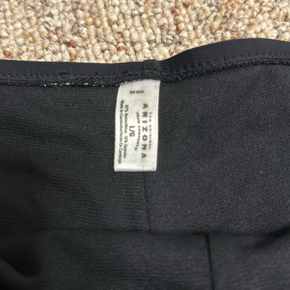 Arizona Jean company, black-and-white floral swimsuit with boy short - Picture 5 of 6